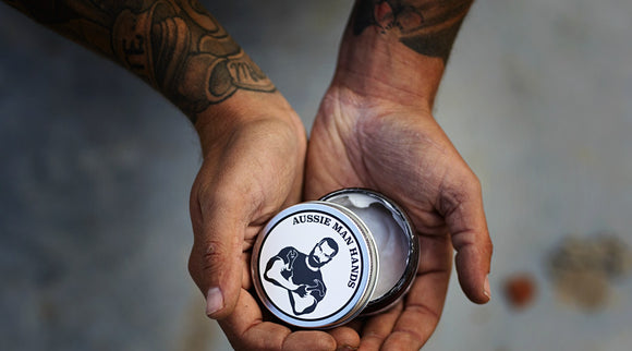 Aussie Man Hands