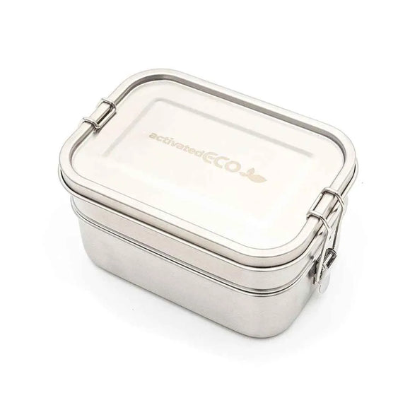 Large Lunch box - two layer by Activated Eco