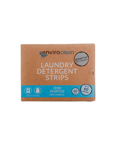 EnviroClean Laundry Detergent Strips Sensitive x 60 Pack