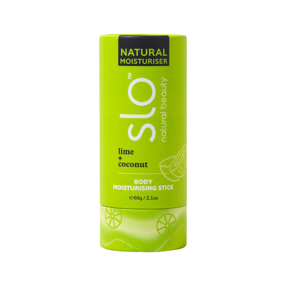 Slo Natural Beauty Natural Deodorant Stick - Lime & Bergamont 55g