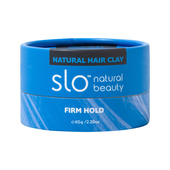Slo Natural Hair Clay Matte Look Firm Hold 65g