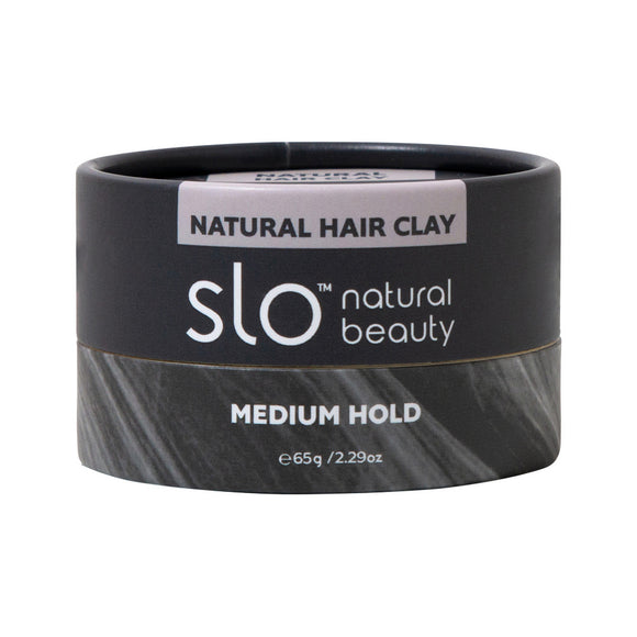 Slo Natural Hair Clay Matte Look Medium Hold 65g