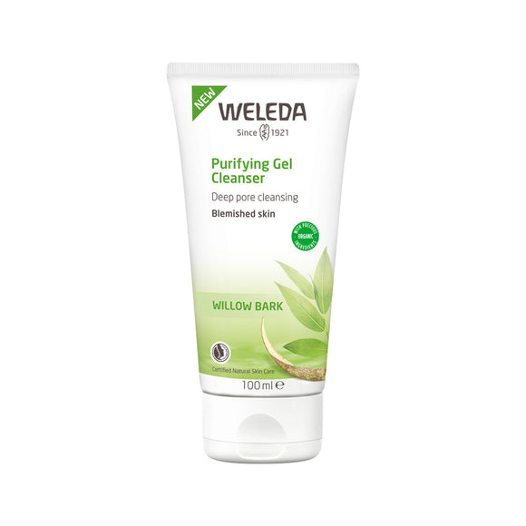 LAST ONE!  Weleda Organic Blemished Skin Purifying Gel Cleanser (Willow Bark) 100ml