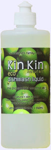 Dish Liquid - Lime & Eucalyptus 550ml  (Kin Kin Naturals)