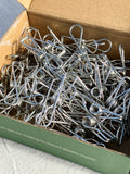 100 Stainless Steel Pegs (Regular Size)    Flat Rate Postage $6.95
