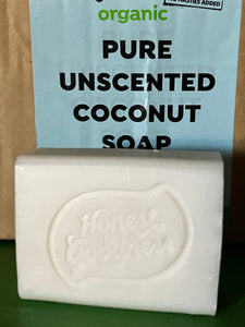 Unscented Coconut Soap by Honest to Goodness