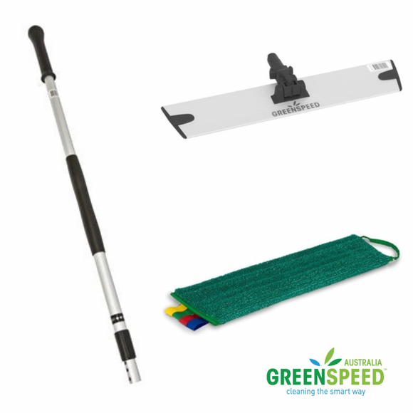 Complete Twist Mop with telescopic handle by Greenspeed