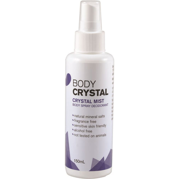Body Crystal Body Spray Deodorant - Fragrance free