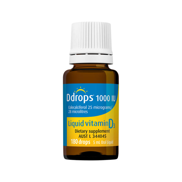 Vitamin D drops - 1000IU 5ml - DDrops