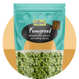 Sprouting Seeds - Fenugreek (Organically Grown) 100g