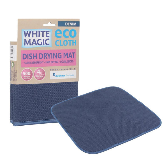 Dish Drying Mat - Denim