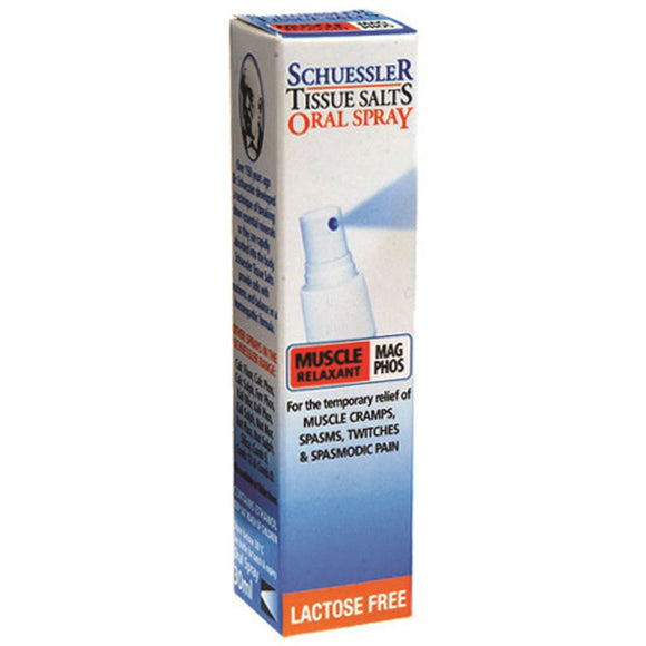 Tissue Salts - Muscle Relaxant - (Mag Phos)  -  30ml Spray