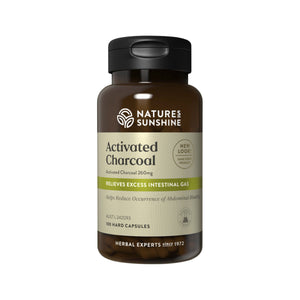 Charcoal (Activated) capsules - Nature's Sunshine