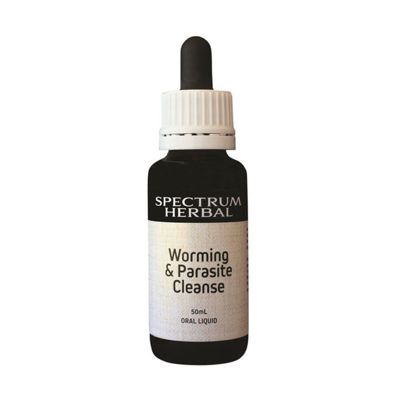 Herbal Worming and Parasite cleanse 50ml - Spectrum Herbal