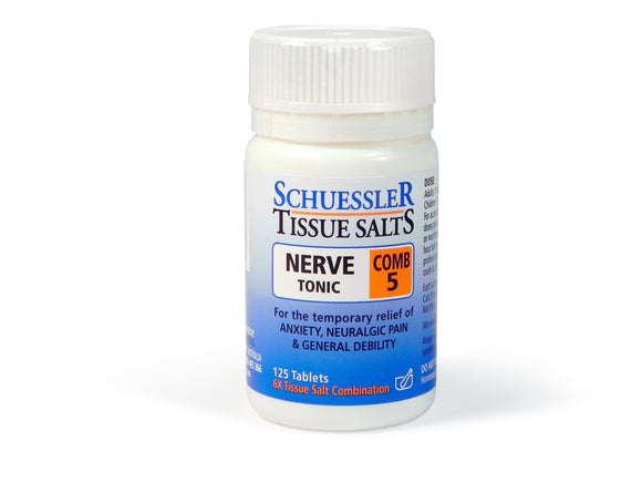 Tissue Salts - Nerve Tonic (Comb 5) - 125 t