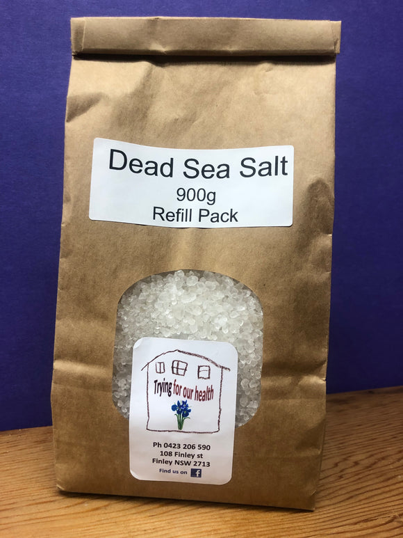 Dead Sea Salt 900g Refill