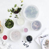 Ever Eco Reusable Silicone Food Covers - set of 6