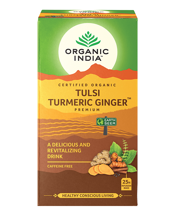 Turmeric Ginger Tulsi Tea