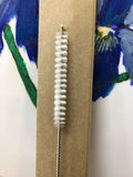 Straw cleaning brush