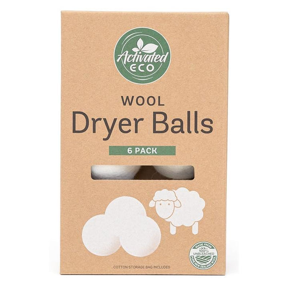 Dryer Balls by Activated Eco (pack of 6)