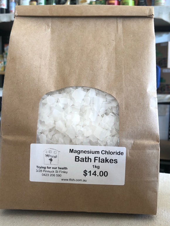 Magnesium Chloride Bath Flakes 1kg