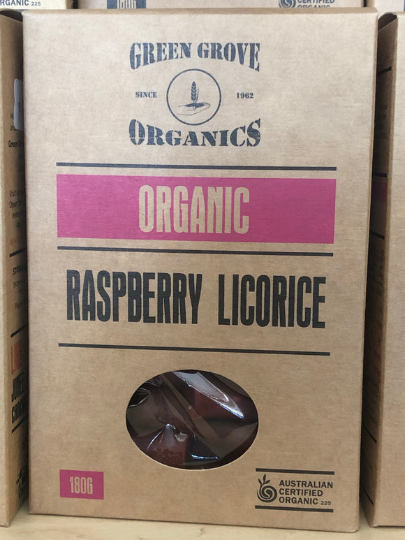 Licorice - Raspberry 180g