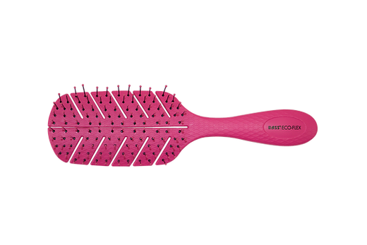 Bass Eco Flex Detangler Hair Brush - Pink
