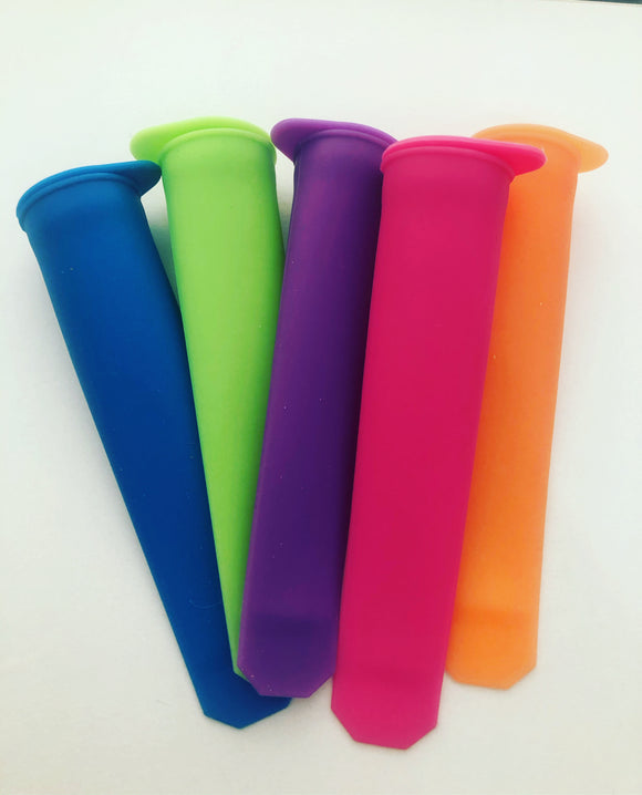 Mini Icy Pole moulds set of 5