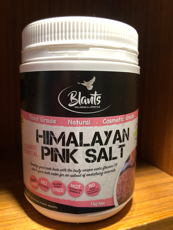Blants Himalayan Sea Salt -Coarse grain - 1kg Tub