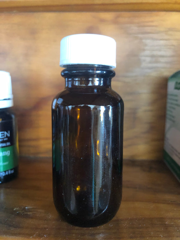 Amber Glass Bottle 25ml with Dripolator Insert