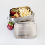 Lunch box - (Large size) single layer with removable divider (Activated Eco )