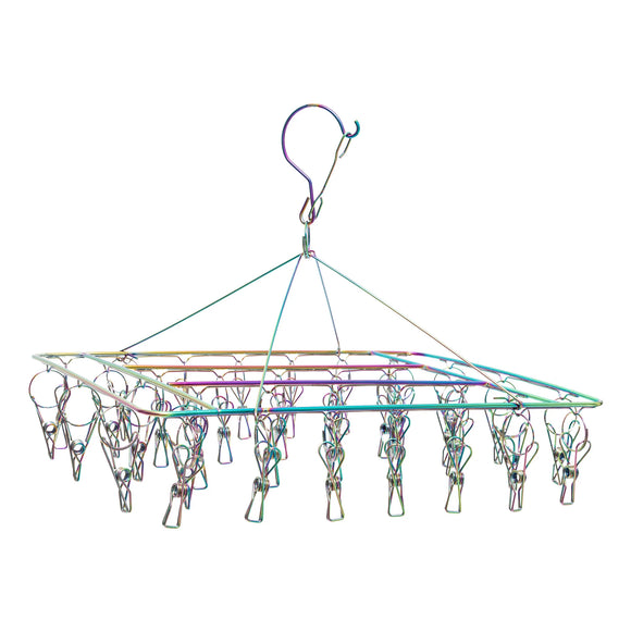 36 Peg Sock Hanger (Rainbow) - Flat Rate Postage $6.95