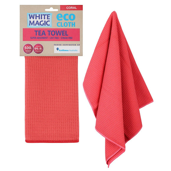 Tea Towel - Coral